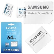 Image of Evo Plus 64gb Micro Sdxc Card 160mb/s with Adapter - Fast Storage