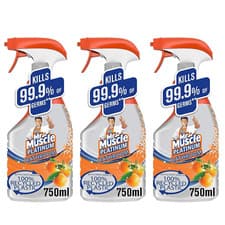 Image of Mr Muscle Bathroom Cleaner Platinum Mandarin & Orange 750ml