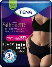 Image of Tena Silhouette Incontinence Pants Black L Units 8