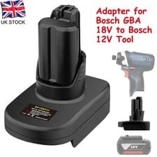 Image of Battery Adapter Converter for Bosch GBA 18V Battery to for Bosch 12V Power Tools