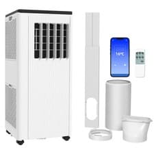 Image of HOMCOM 7,000 BTU Portable Air Conditioner with App Control, Sleep Mode