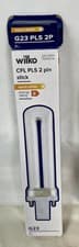 Image of 1 x CFL PLS 2 Pin Stick Bulb G23 9W Warm White