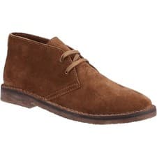 Image of Hush Puppies Samuel Suede Men's Tan Boots New