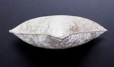 Image of Crushed Velvet Filled Cushion With Inner Scatter 18" x 18" / 24" x 24" Pillow