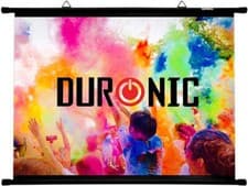 Image of Duronic Projector Screen BPS50/43 | 50’’ Bar Projection Screen Size 102 x 76cm M