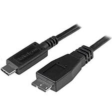 Image of StarTech.com USB C to Micro USB Cable - 3 ft / 1m - USB 3.1 - 10Gbps - Micro USB