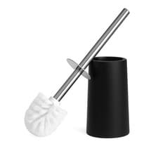 Image of Toilet Brush & Holder Modern Loo Brush set with elegant design Toilet Cleaner