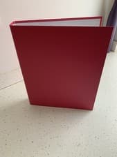 Image of Exacompta Ref. 51365E- Rigid PP Binder 4 Rings Dia 30mm Spine 40mm A4 Pink x 5