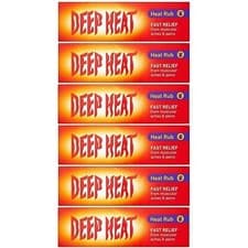 Image of Deep Heat, Fast Relief Rub 6 x 100g