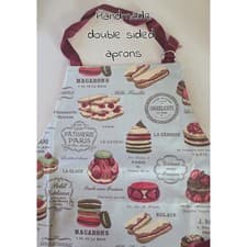 Image of Handmade Adult Apron, Double-Sided, Fun And Beautiful