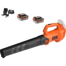 Image of Black and Decker BCBL200L 18v Cordless Axial Garden Leaf Blower 2 x 4ah Li-ion