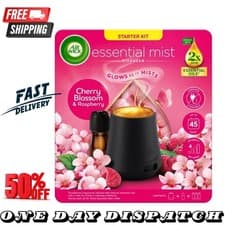 Image of Air Wick Cherry Blossom & Raspberry Essential Mist Kit 20ml