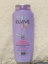 Image of L'Oreal Elvive Hydra Hyaluronic Moisture Boosting Shampoo 400ml Dehydrated Hair