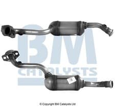 Image of BM Catalysts BM91625H Catalytic Converter Exhaust Cat Fits Renault Twingo