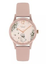 Image of Radley Ladies Cobweb Silicon Strap Floral Dog Dial Watch - LA 238