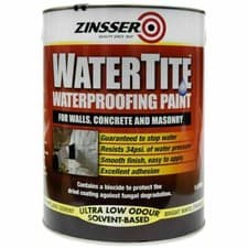 Image of Zinsser Watertite 5 Litre Waterproofing Paint Mould Mildew Masonry Concrete