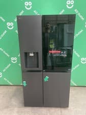 Image of LG American Fridge Freezer Total No Frost Black Steel GSXE91EVAD #LF126102