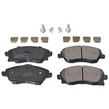Image of Febi Bilstein Brake Pads fits Vauxhall - 16748 - Set - OE Matching Quality