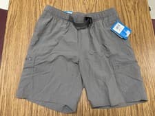 Image of NWT Columbia Mountaindale Men’s Gray Cargo Shorts Small New