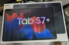 Image of Samsung Galaxy Tab S7+ S7 Plus SD865+ 12.4" AMOLED 120HZ + Book Cover Bundle