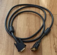 Image of 2 x 2m DVI-D To DVI-D DUAL Link, Male To Male 24+1 Pin cable