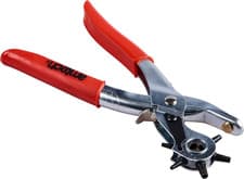 Image of Amtech B1400 Revolving Leather Punch Plier, Hole Puncher for Belt, Canvas, Plast