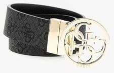 Image of Guess Nolana Reversible Adjustable Womens Belt In Coal For 
