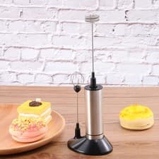 Image of Steam Milk Frother Frothers Electric Stirrer for Powder Drinks Coffee