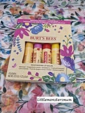 Image of Burt's Bees 100% Natural Moisturising Lip Balm - multipack