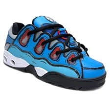 Image of OSIRIS SHOES D3 OG BLUE BLUE CARTOON TRAINERS (UK 8 EUR 42)