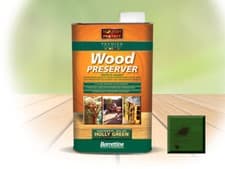 Image of BARRETTINE WOOD PRESERVER 1LTR/5LTR VARIOUS COLOURS LONG LASTING PROTECTION 