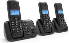 Image of 3960 Cordless Home Phone Trio with Call Blocker and Answer Machine