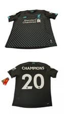 Image of New Balance Liverpool FC 2019/20 Third Shirt Junior Size XL  12-13Y/32-33" Chest