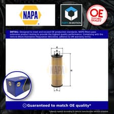 Image of Oil Filter fits VAUXHALL CORSA E 1.4 2014 on NAPA 55567785 55570263 55589295 New