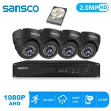 Image of HD 1080P Security Camera CCTV System 8CH DVR Home Outdoor IR with 1TB Hard Drive