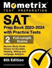 Image of SAT Prep Book 2023-2024 with Practice Tests - 2 Full-Length Exams, Secrets Study