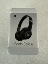 Image of Beats Solo 4 – Wireless Bluetooth On-Ear Headphones, Black - New sealed box