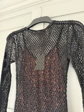 Image of AllSaints Rosale Antia 2 In 1 beaded Midi Dress. UK Size 8, RRP £299