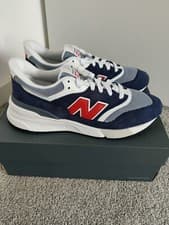 Image of UK 9 - New Balance 997R Blue Arctic Grey Trainers - BNIB