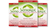 Image of Senokot Max Strength Senna | Fruit Occasional Constipation 3 X 10 | Exp 06/2026