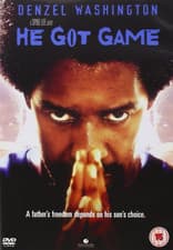 Image of He Got Game DVD Denzel Washington Ray Allen Spike Lee Movie UK Rel New Sealed R2