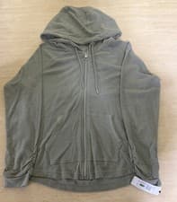 Image of Calvin Klein Women’s Large Lightweight Performance Zip Up Hoodie BNWT