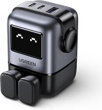 Image of UGREEN Uno Charger 65W USB C Charger Nexode 3-Port Gan Fast Charger Plug Type C