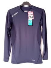 Image of SONDICO Core Base Layer Long Sleeve Sports Top size Medium Navy BNWT