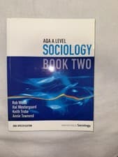 Image of AQA A Level Sociology: Book 2 by Hal Westergaard, Keith Trobe, Rob Webb,...