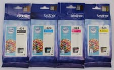 Image of Genuine Original Brother LC424 Multipack Ink Cartridges - 2024