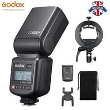 Image of Godox TT520III Camera Flash Speedlite for Canon Nikon Sony + S2 Flash Bracket
