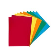 Image of Pack of 250 A5 Assorted Primary Coloured Card 160gsm Sheets