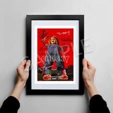 Image of CHUCKY CAST SIGNED POSTER PRINT PHOTO AUTOGRAPH TV SHOW SEASON SERIES GIFT
