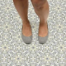 Image of Peel & Stick Floor Tiles 10 Pieces Antico FP2947 Moroccan FloorPops